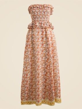 green emerald velvet dress J.crew Tiered maxi dress in stripe